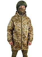 Дождевой плащ пиксель. Дождевик военный 48-50