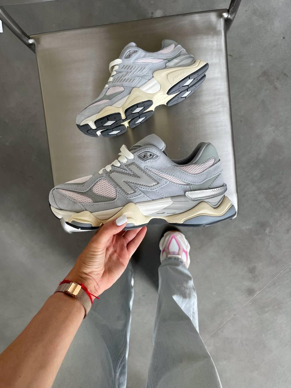 Кросівки чоловічі cірі New Balance 9060 Grey Pink (17429)