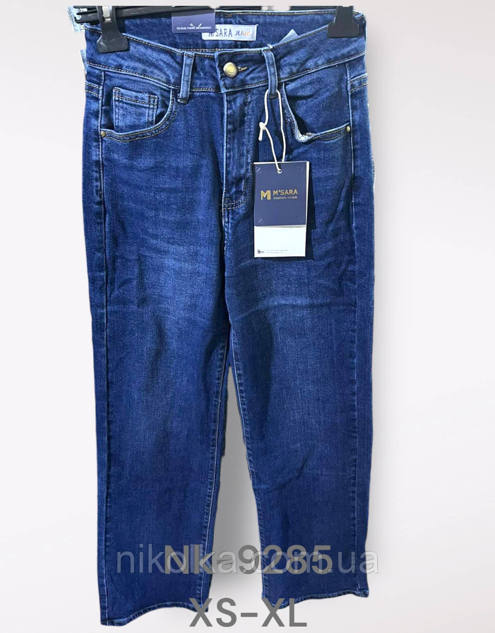 Джинси жіночі оптом, XS-XL рр.,  арт. NK-9285, фото 1