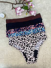 Трусики для місячних 🩸 S безшовні бікіні Смак Життя леопардові післяпологові урологічні, фото 9