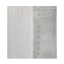 Самоклеюча вінілова плитка в рулоні 600х3000х2мм Молочна Мат SW-00001181, фото 4