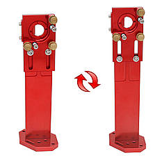 Тримач дзеркала діаметром 25 мм MHR2-25 для лазерного CO2 верстата, кріплення для дзеркала лазера, юстирований майданчик, фото 4