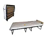 Розкладачка Viva на ламелях з матрацом 195х80х43 см, фото 6