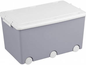 Ящик для дитячих іграшок Tega Multi сірий