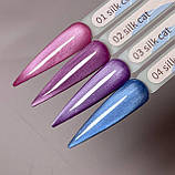 Гель лак GeliX Silk cat, 8 мл 04 шовкова кішка, фото 6