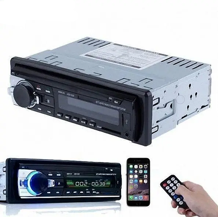 Автомагнітола з чистим звуком з USB і BLUETOOTH, акустика в автомобіль, фото 1