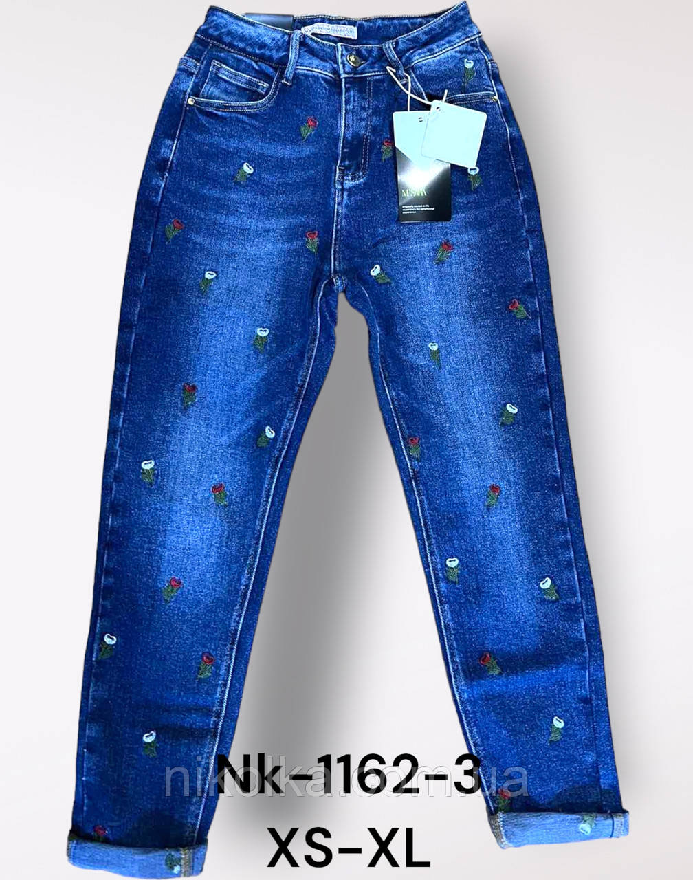 Джинси жіночі оптом, XS-XL рр., арт. NK-1162-3, фото 1