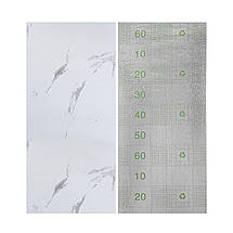 Самоклеюча вінілова плитка в рулоні 600х3000х2мм Білий повітряний мармур Глянсова SW-00001287, фото 4