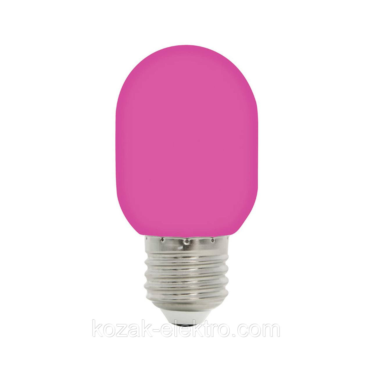 Comfort 2Вт рожева Led лампа, фото 1