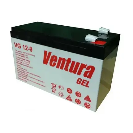 Акумуляторна батарея Ventura 12В 9А*г VG 12-9 Gel, фото 1