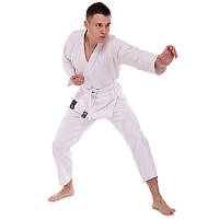 Кімоно для карате дитяче/доросле MATSA бавовна (зріст 110-190 см) MA-0016 біле