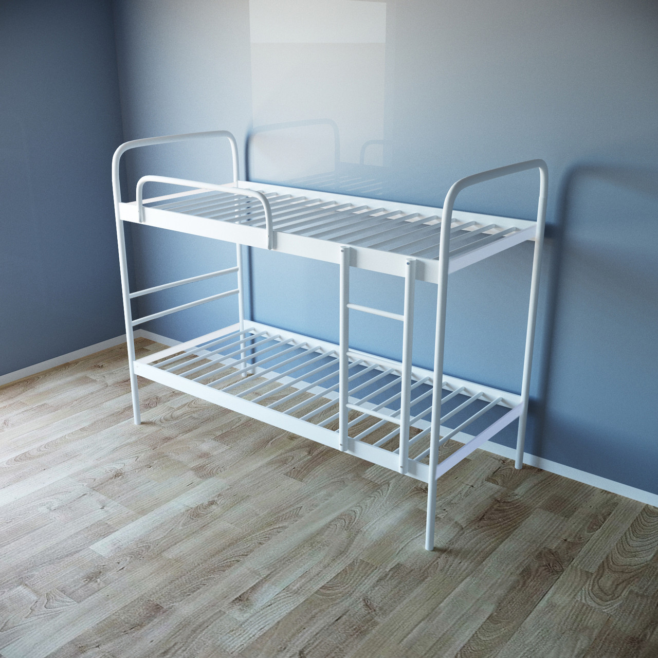 Ліжко двоярусне металеве Tobi Sho RELAX DUO-1 200X90 Білий