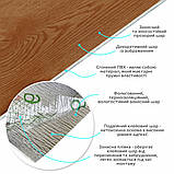 Самоклеюча вінілова плитка в рулоні коричнева 3000х600х2мм (05-26-матовий) SW-00001176, фото 2