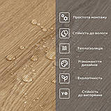 Самоклеюча вінілова плитка в рулоні клен 3000х600х2мм SW-00001179, фото 5