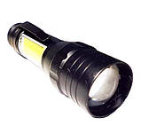Ручний LED ліхтарик тактичний тактичний акумуляторний Bailong X-Balog BL-T6-19, фото 7