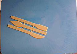 Дощечки для пластиліну з стікером середня DOST1