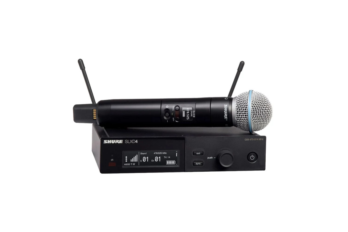 Мікрофонна радіосистема Shure SLXD24E/Beta58
