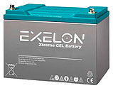 Акумуляторна батарея EXELON GEL 12-100 12V 100Ah (330х173х218), фото 2