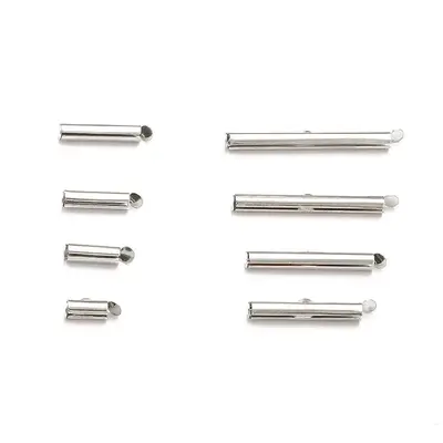 Кінцевик-трубочка слайдер для браслетів