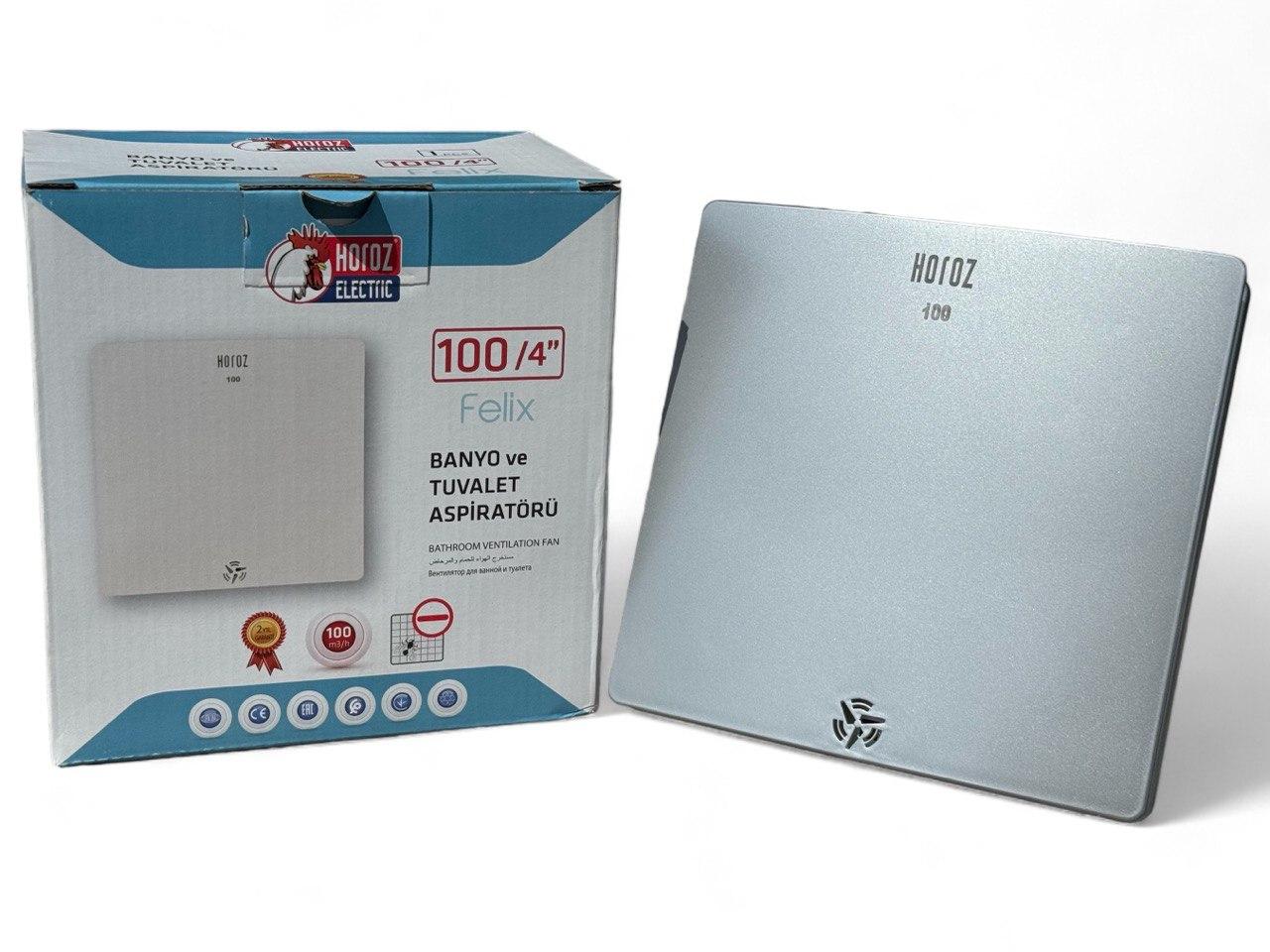 Вентилятор Horoz Electric FELIX 12 Вт 100 мм (500-140-100)