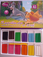 Пластилін 12 кольорів 240 грамів м'який Дитячий 540278 1 Вересня