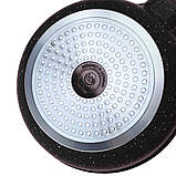 Набір каструль із сотейником та сковородою Higher Kitchen НК305 з антипригарним покриттям для всіх типів плит, фото 9