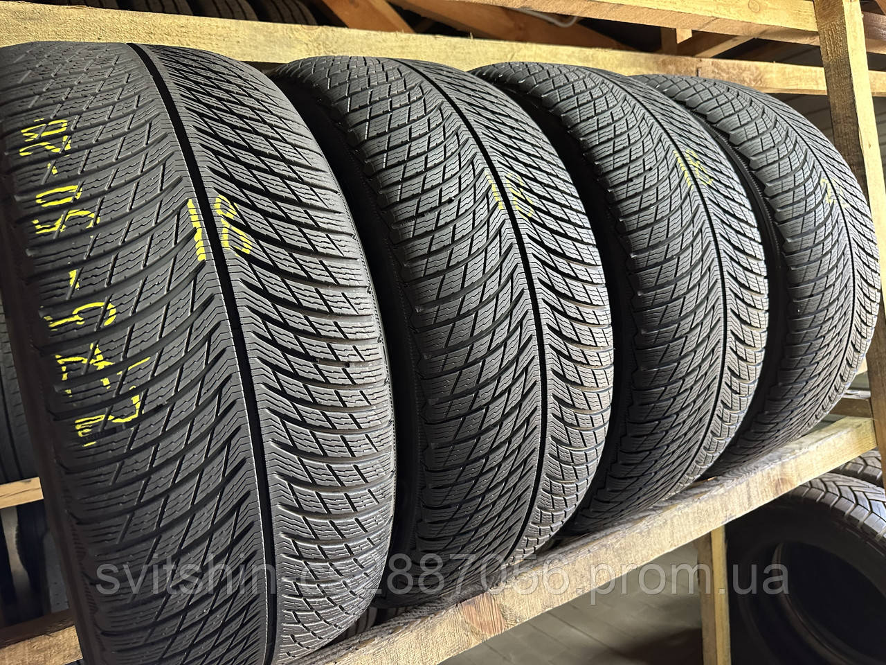 Комплект зима 275/50R20 Michelin Pilot ALPIN 5 SUV 7+мм, фото 1