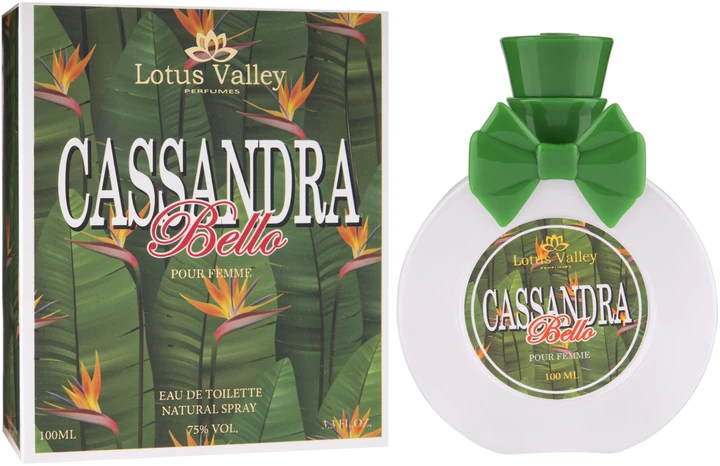 Туалетна вода для жінок Lotus Valley Cassandra Bello 100 мл, фото 1