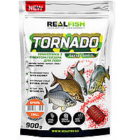 Прикормка REALFISH TORNADO 900грам Універсал Криль (10шт в уп)