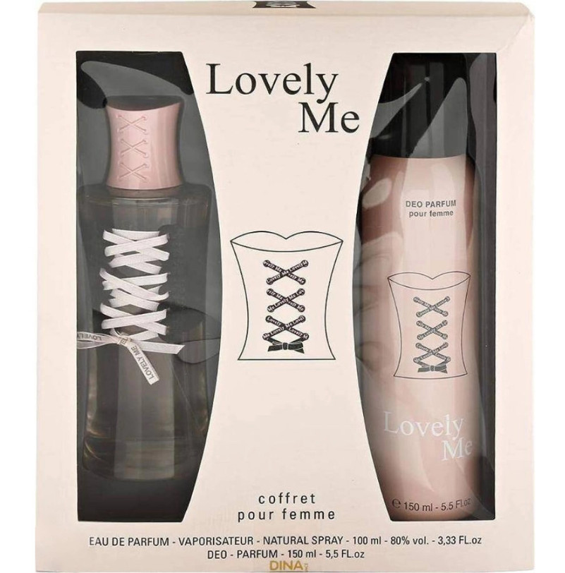 Набір для жінок Dina Cosmetics Love Me Folie SET  (т/в 100 мл + део 150 мл) (3546200002545), фото 1