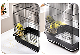 Сітчастий чохол для пташиної клітки розмір 45*45 см висота 30 см Біла (00298), фото 3