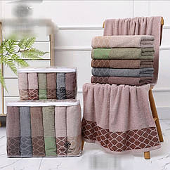 Купить лицевые полотенца размером 100 на 50 оптом в Украине: махровые ...