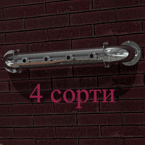Пивна колона настінна "Мідник Unit 180" 4.0 на 4 сорти, фото 1