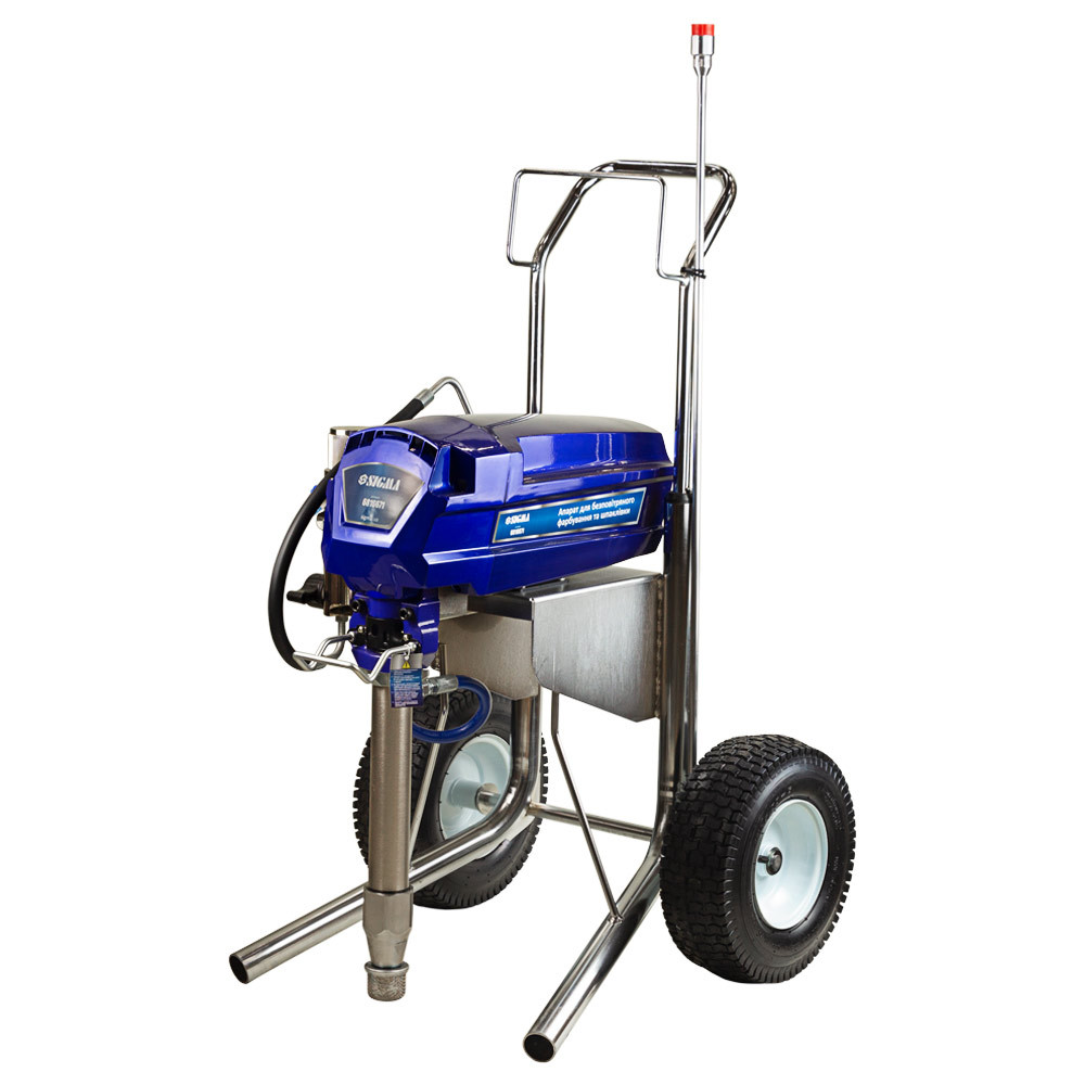 Апарат для безповітряного фарбування та шпаклівки 3800 Вт 6.0 л/хв 250бар Profi SIGMA (6816671)