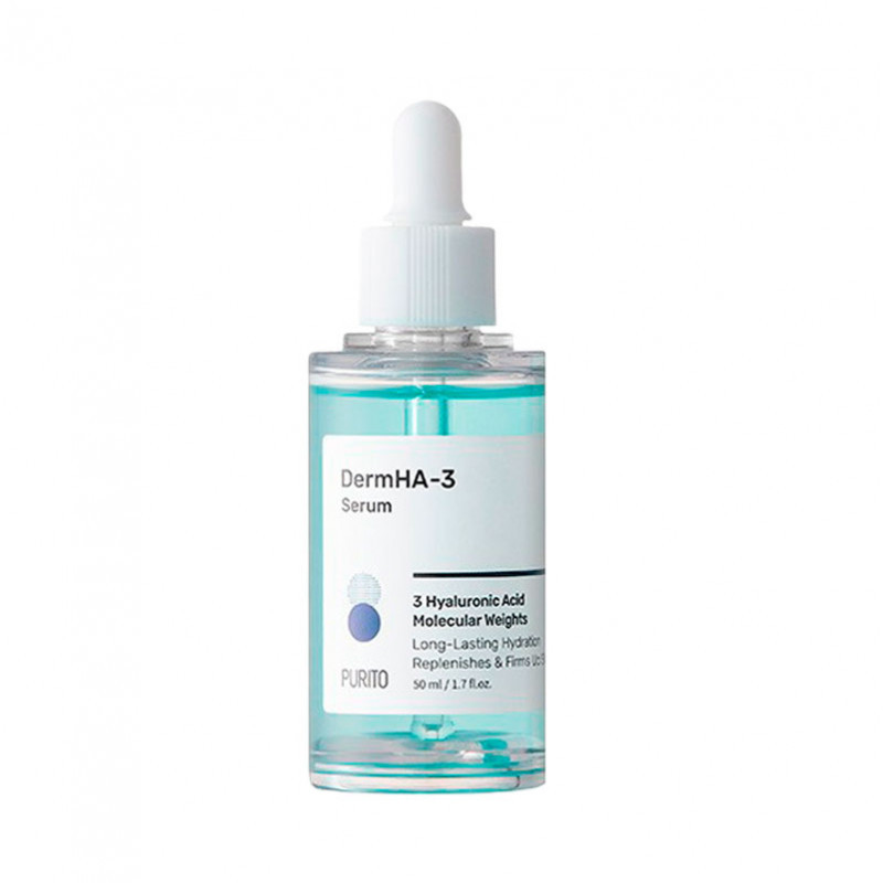 Purito SEOUL DermHA-3 Serum Зволожувальна сироватка з гіалуроновою кислотою, 50 мл.