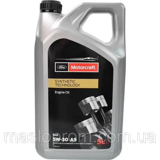 Моторне масло Ford Motorcraft A5 5W-30 5л доставка укрпоштою 0 грн
