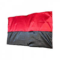 Прапор УПА атласний П5А червоно-чорний (70х105 см)