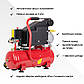 Компресор 9 л, 0.75 кВт, 220 В, 8 атм, 160 л/хв INTERTOOL PT-0002, фото 8