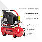 Компресор 9 л, 0.75 кВт, 220 В, 8 атм, 160 л/хв INTERTOOL PT-0002, фото 6