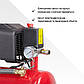 Компресор 9 л, 0.75 кВт, 220 В, 8 атм, 160 л/хв INTERTOOL PT-0002, фото 7