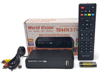 Тюнер т2 World Vision T644M3 FM