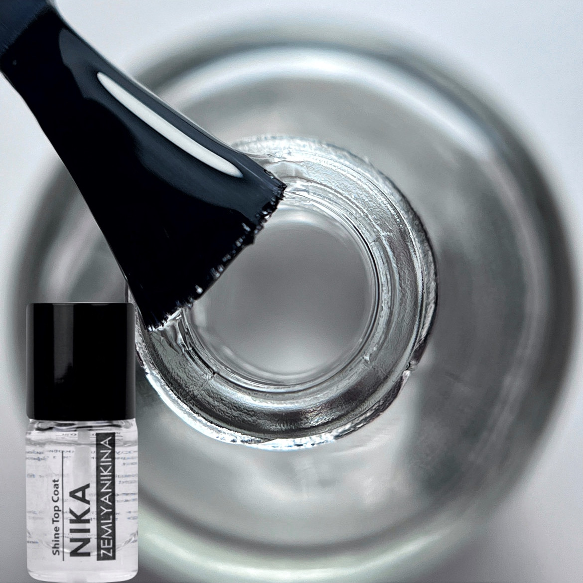 Топ для лаку Shine Top Coat Nika Zemlyanikina, 10 мл