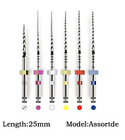 SOCO SC PLUS / СОКО СК  ПЛЮС / Профайли нікель-титанові з пам'яттю  25 мм  Асорті