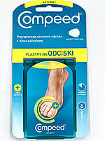 Compeed пластир для прискорення видалення мозолів між пальцями, 6шт.