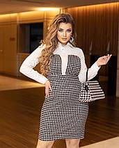 Класична сукня з сорочковим коміром, фото 3