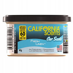 California Scents аромат для автомобіля Fresh Linen 42 г