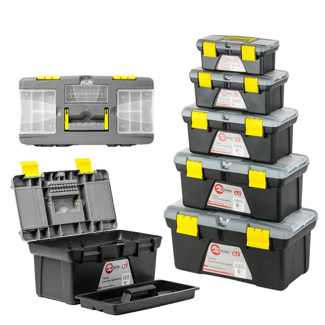 Комплект ящиків для інструменту 5 шт. INTERTOOL BX-0305, фото 1