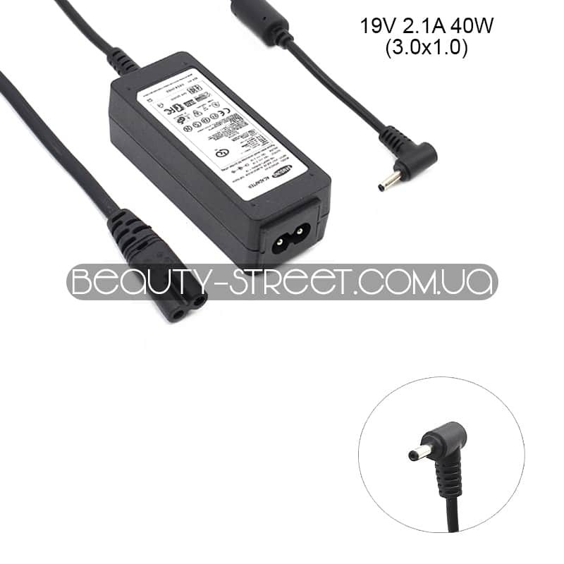 Блок живлення для ноутбука Samsung 19V 2.1 A 40W 3.0x1.0 (B)