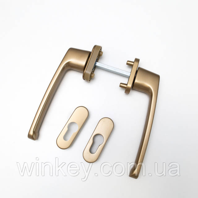 Ручка двосторонняя FKS PSK 504KB з розетками для раздвижных дверей