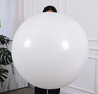 Велика Повітряна Куля Latex Balloon 36 дюймів 90 см Білий (00403)